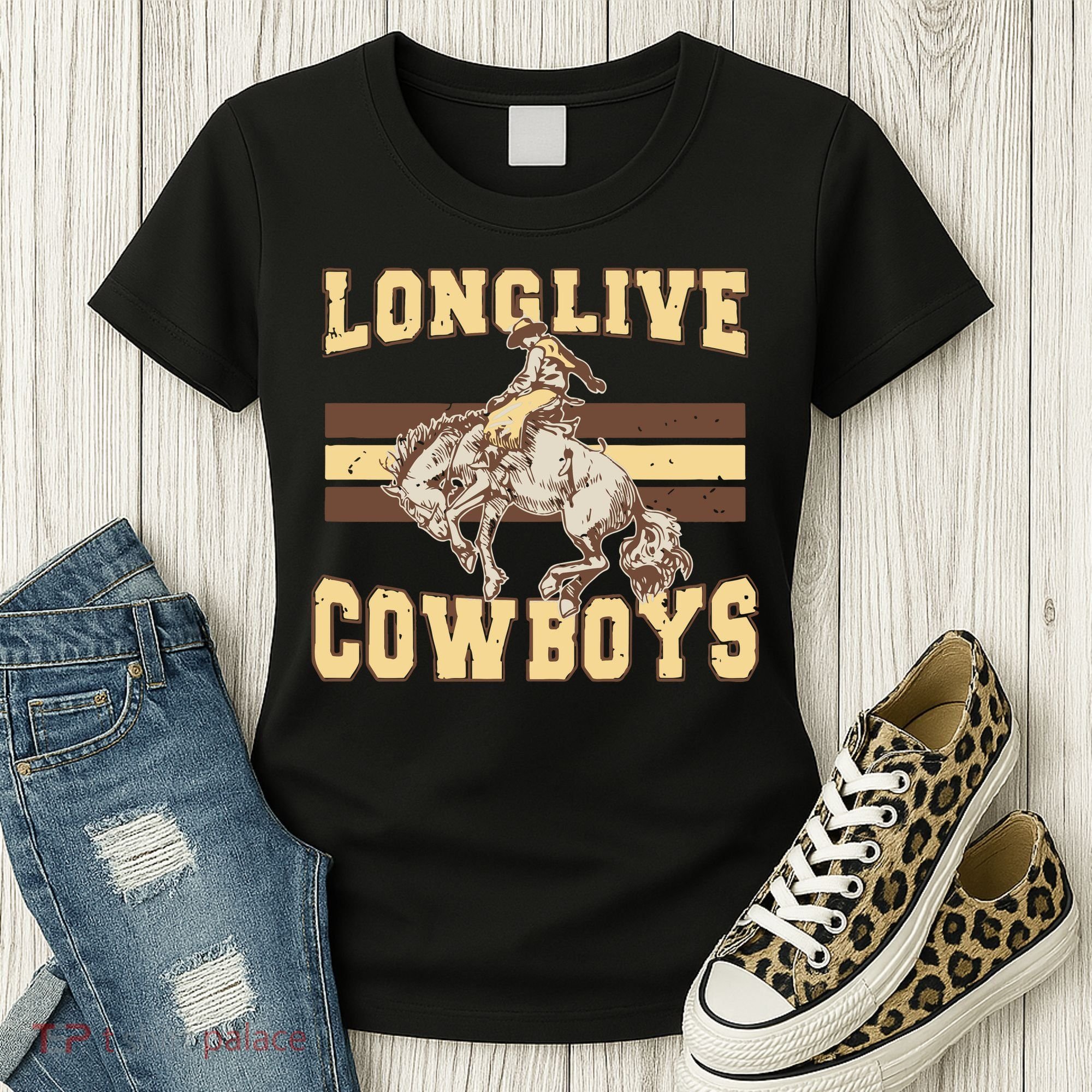 Long Live Cowboys Western Women's T-Shirt