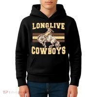 Long Live Cowboys Western Kids Hoodie thumb 4