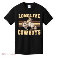 Long Live Cowboys Western Kids T-Shirt thumb 0