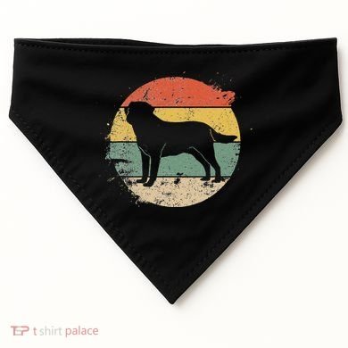 Labrador Lab Dog Yellow Black Labrador Retriever USA-Made Doggie Bandana