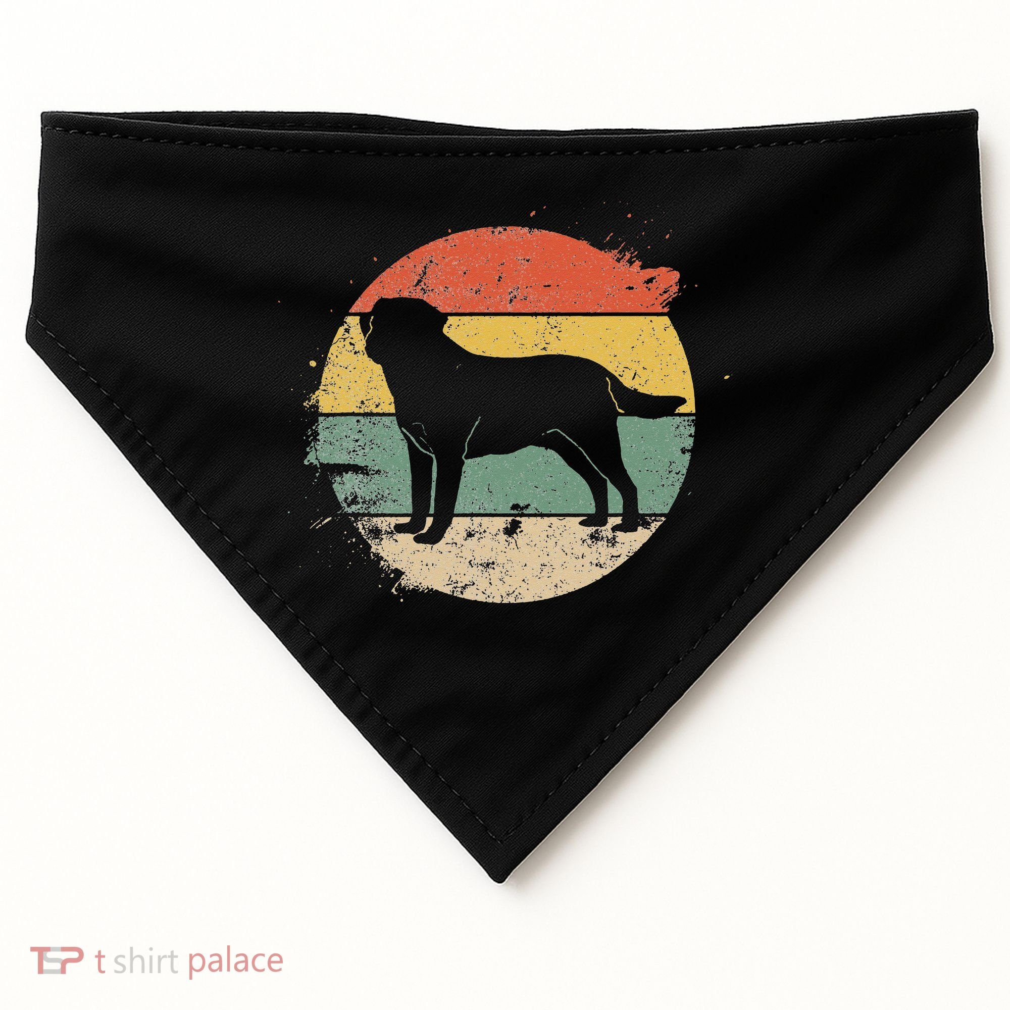 Labrador Lab Dog Yellow Black Labrador Retriever USA-Made Doggie Bandana