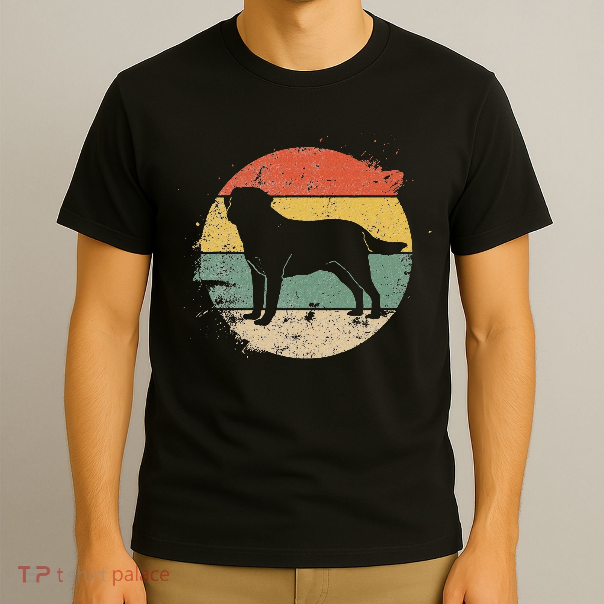 Labrador Lab Dog Yellow Black Labrador Retriever T-Shirt