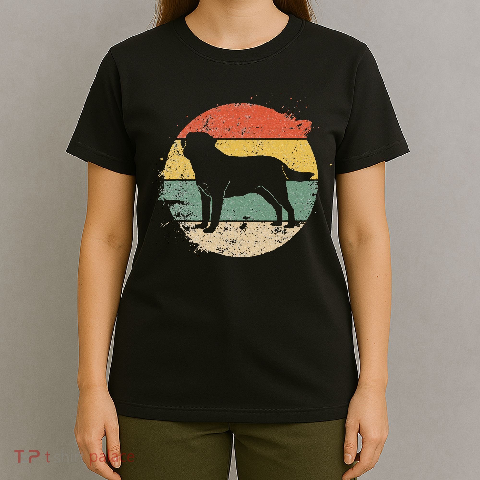 Labrador Lab Dog Yellow Black Labrador Retriever T-Shirt