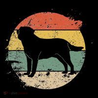 Labrador Lab Dog Yellow Black Labrador Retriever Mousepad thumb 1