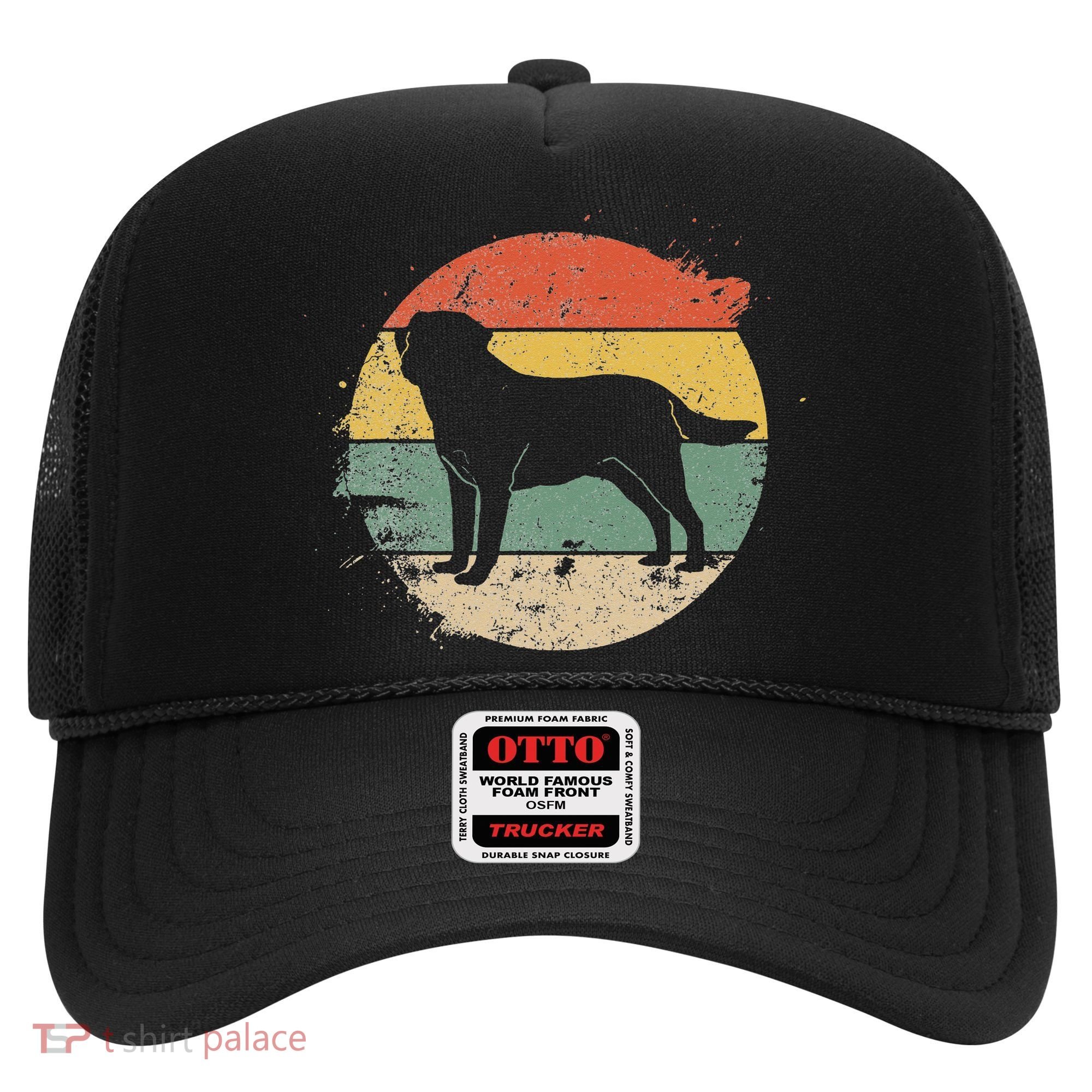 Labrador Lab Dog Yellow Black Labrador Retriever Hat