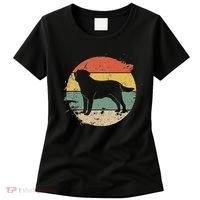 Labrador Lab Dog Yellow Black Labrador Retriever Women's T-Shirt thumb 0