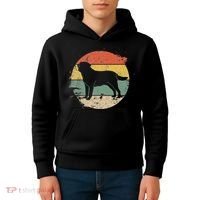 Labrador Lab Dog Yellow Black Labrador Retriever Kids Hoodie thumb 4