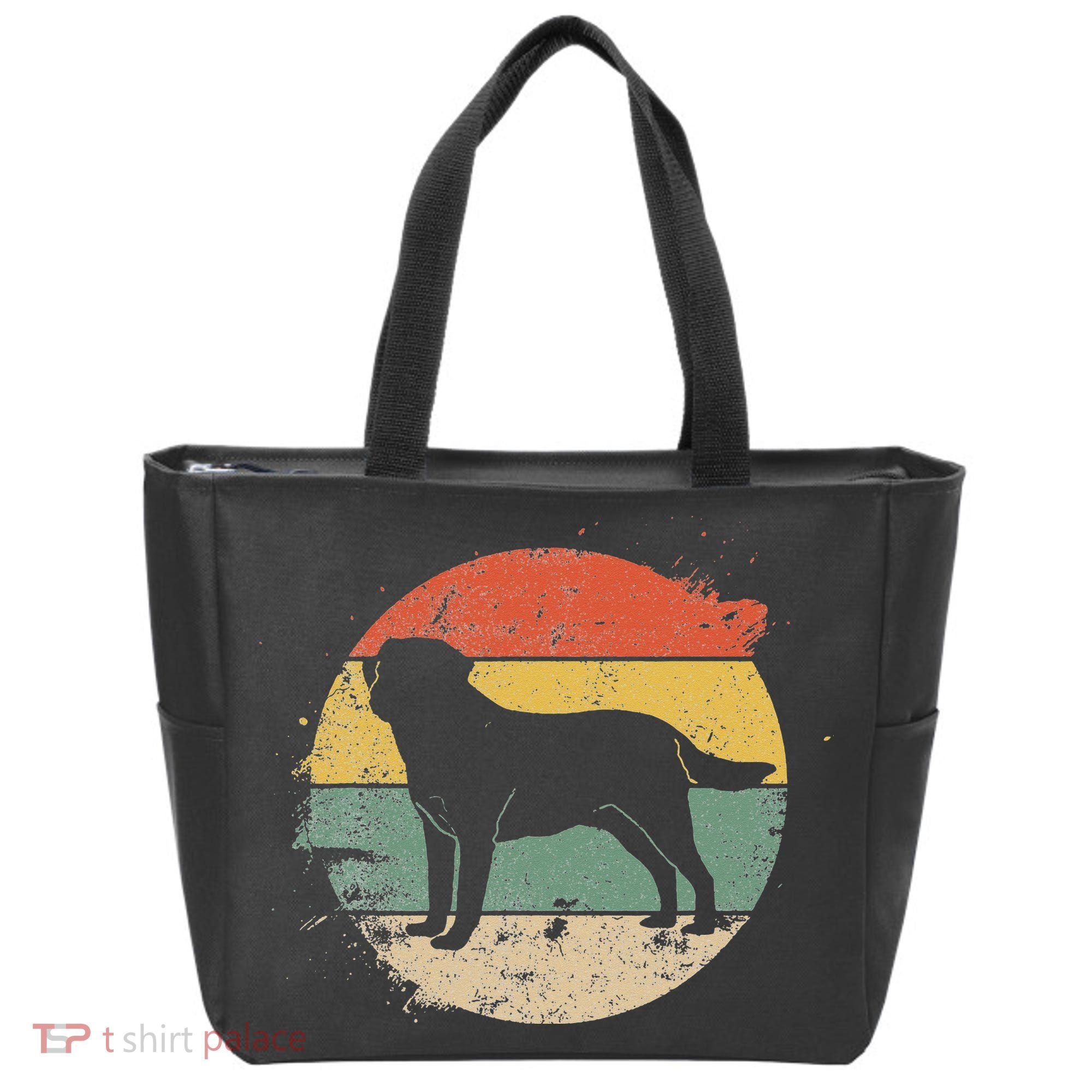 Labrador Lab Dog Yellow Black Labrador Retriever Tote Bag