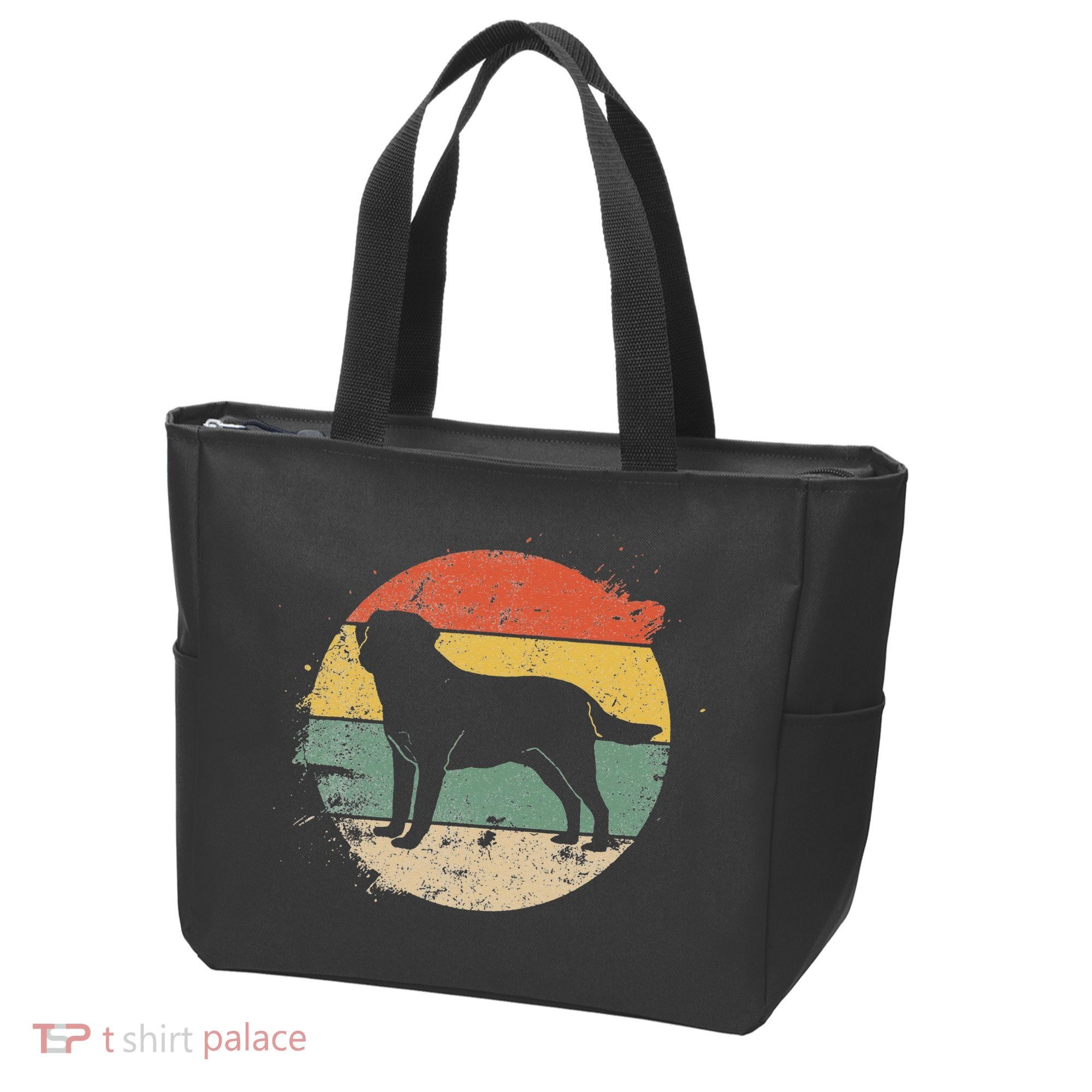 Labrador Lab Dog Yellow Black Labrador Retriever Tote Bag