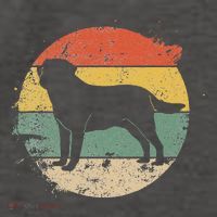 Labrador Lab Dog Yellow Black Labrador Retriever Vector Backpack thumb 2