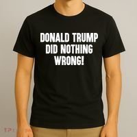 Laura Loomer Donald Trump Did Nothing Wrong T-Shirt thumb 3
