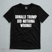 Laura Loomer Donald Trump Did Nothing Wrong T-Shirt thumb 5