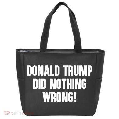 Laura Loomer Donald Trump Did Nothing Wrong Tote Bag