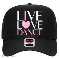 Live Love Dance I Love Dance Ballerina Ballet Gift Cool Gift Hat thumb 0
