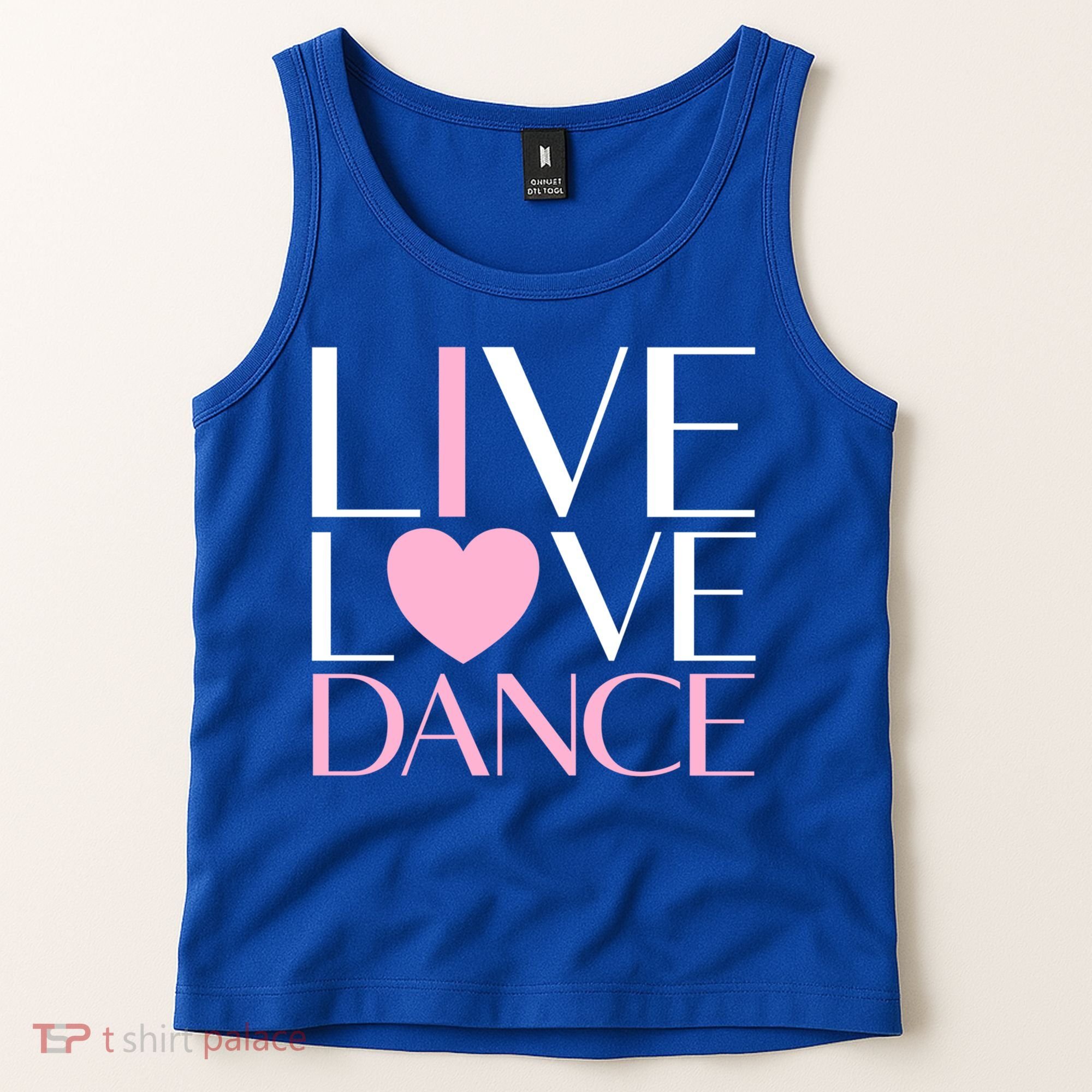 Live Love Dance I Love Dance Ballerina Ballet Gift Cool Gift Tank Top