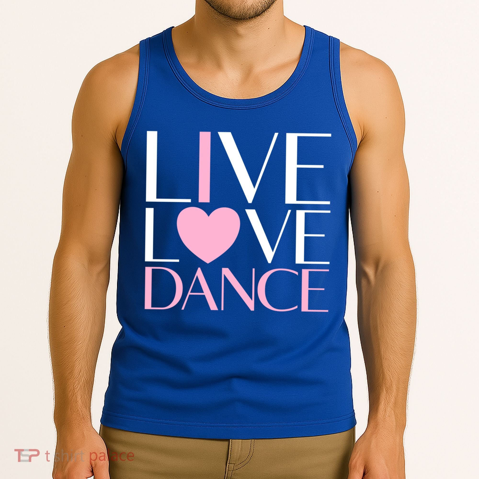 Live Love Dance I Love Dance Ballerina Ballet Gift Cool Gift Tank Top