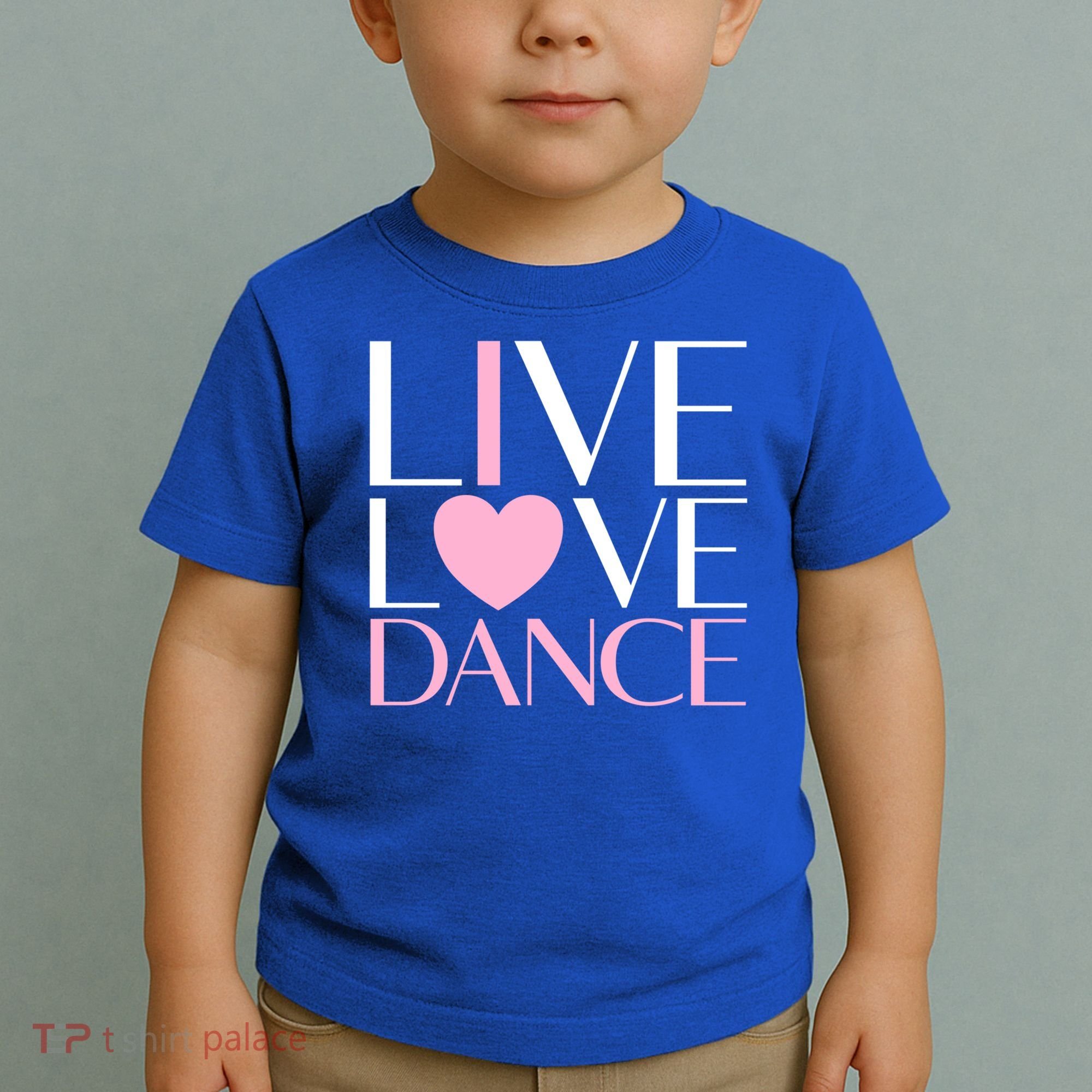 Live Love Dance I Love Dance Ballerina Ballet Gift Cool Gift Toddler T-Shirt