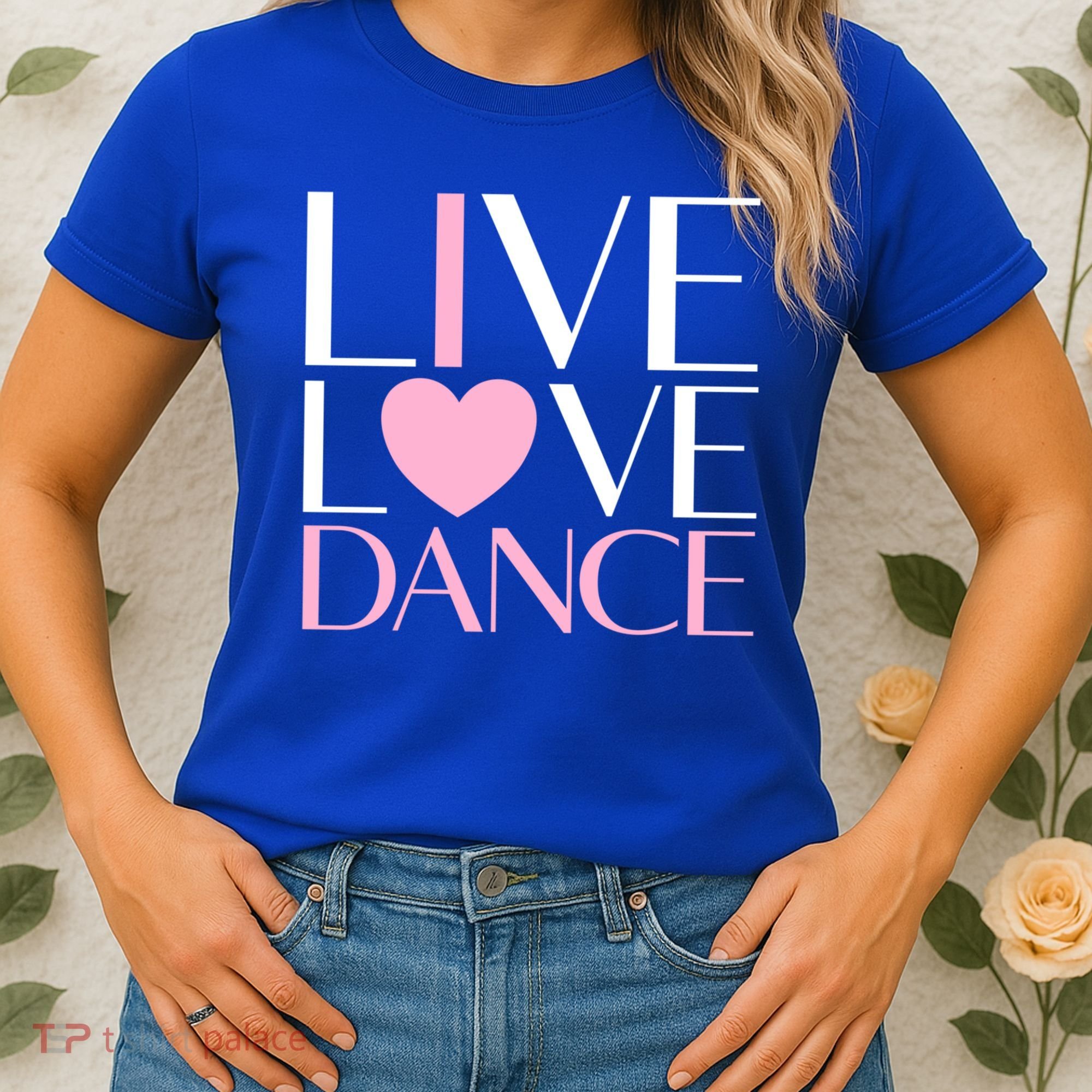 Live Love Dance I Love Dance Ballerina Ballet Gift Cool Gift Women's T-Shirt