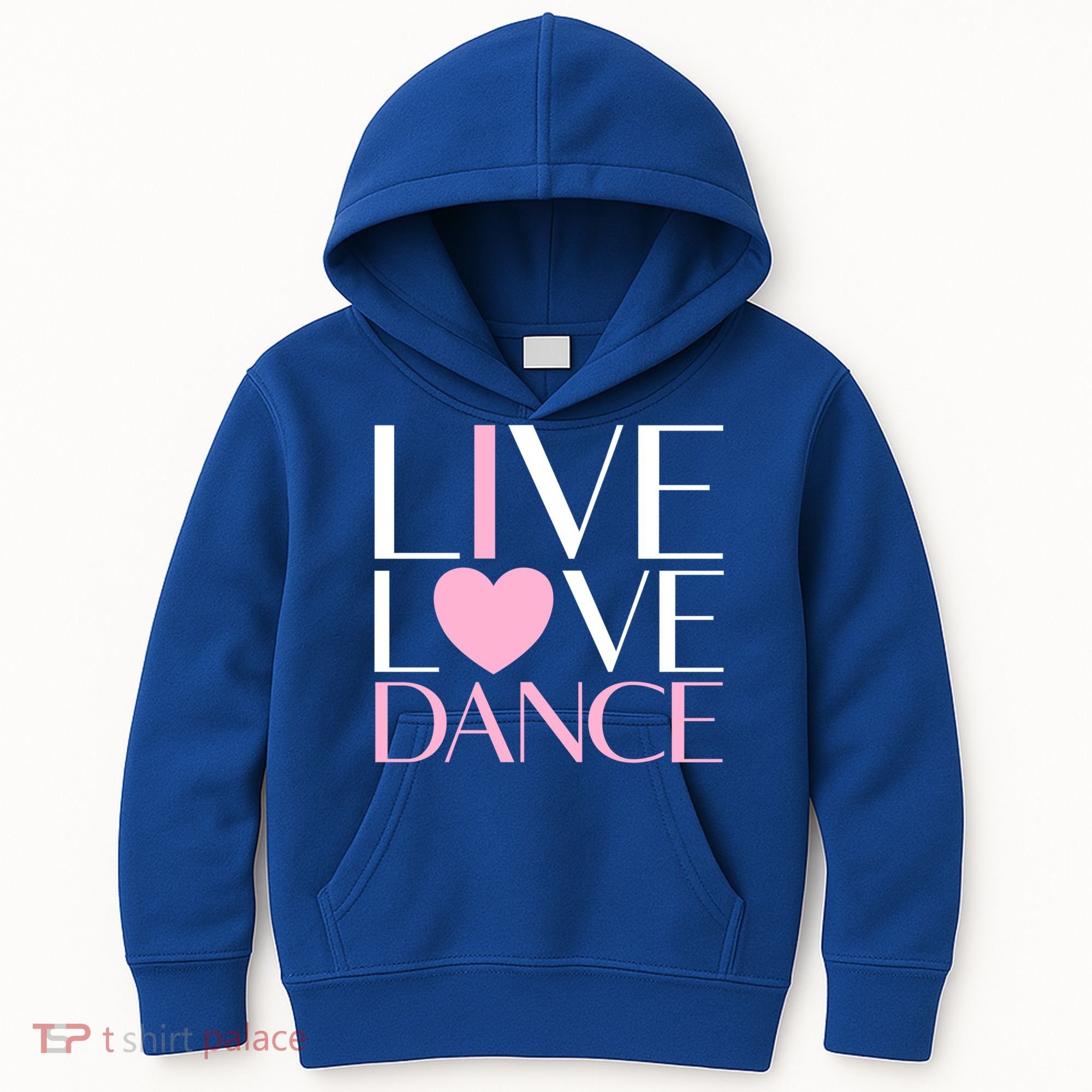 Live Love Dance I Love Dance Ballerina Ballet Gift Cool Gift Kids Hoodie