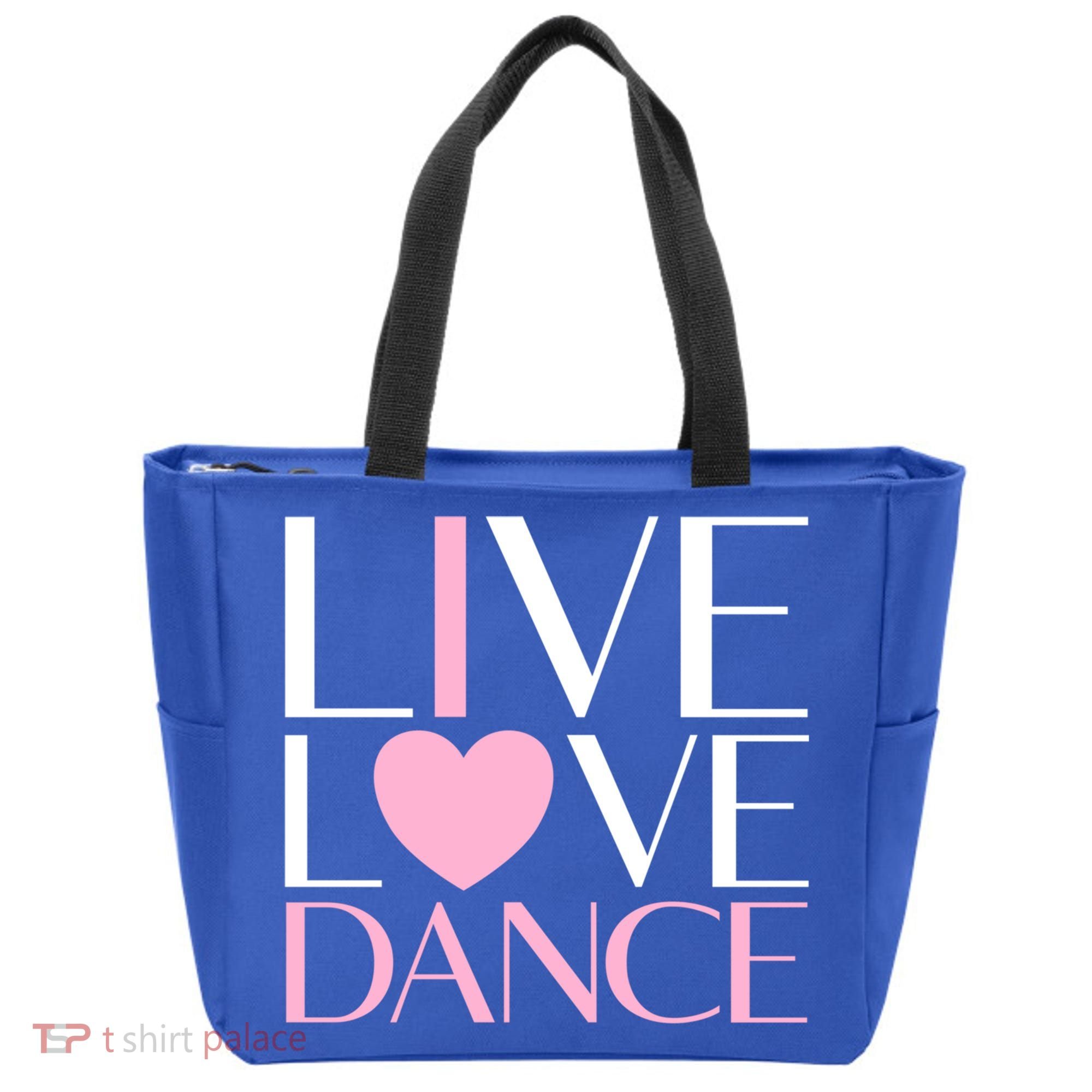 Live Love Dance I Love Dance Ballerina Ballet Gift Cool Gift Tote Bag