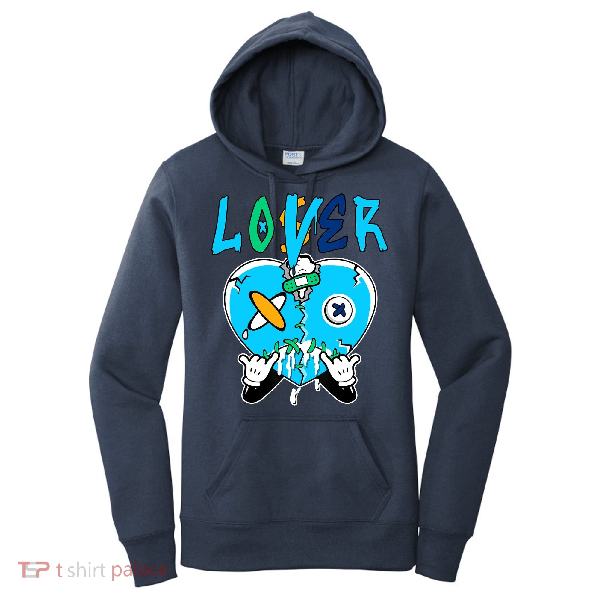 Loser Lover Drip Dunk Low GS Kyrie Tee Low GS Electric Algae Women's Hoodie