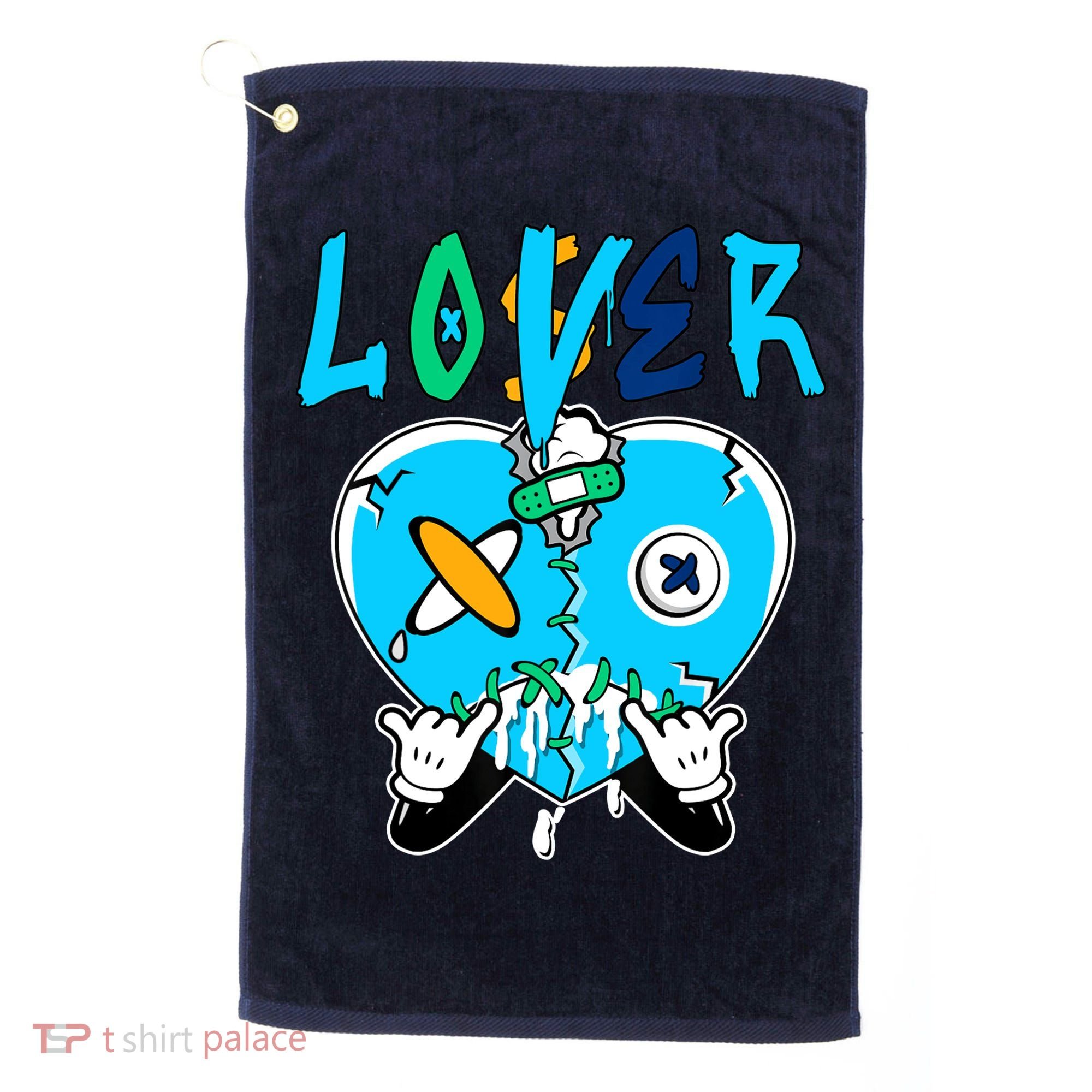 Loser Lover Drip Dunk Low GS Kyrie Tee Low GS Electric Algae Golf Towel
