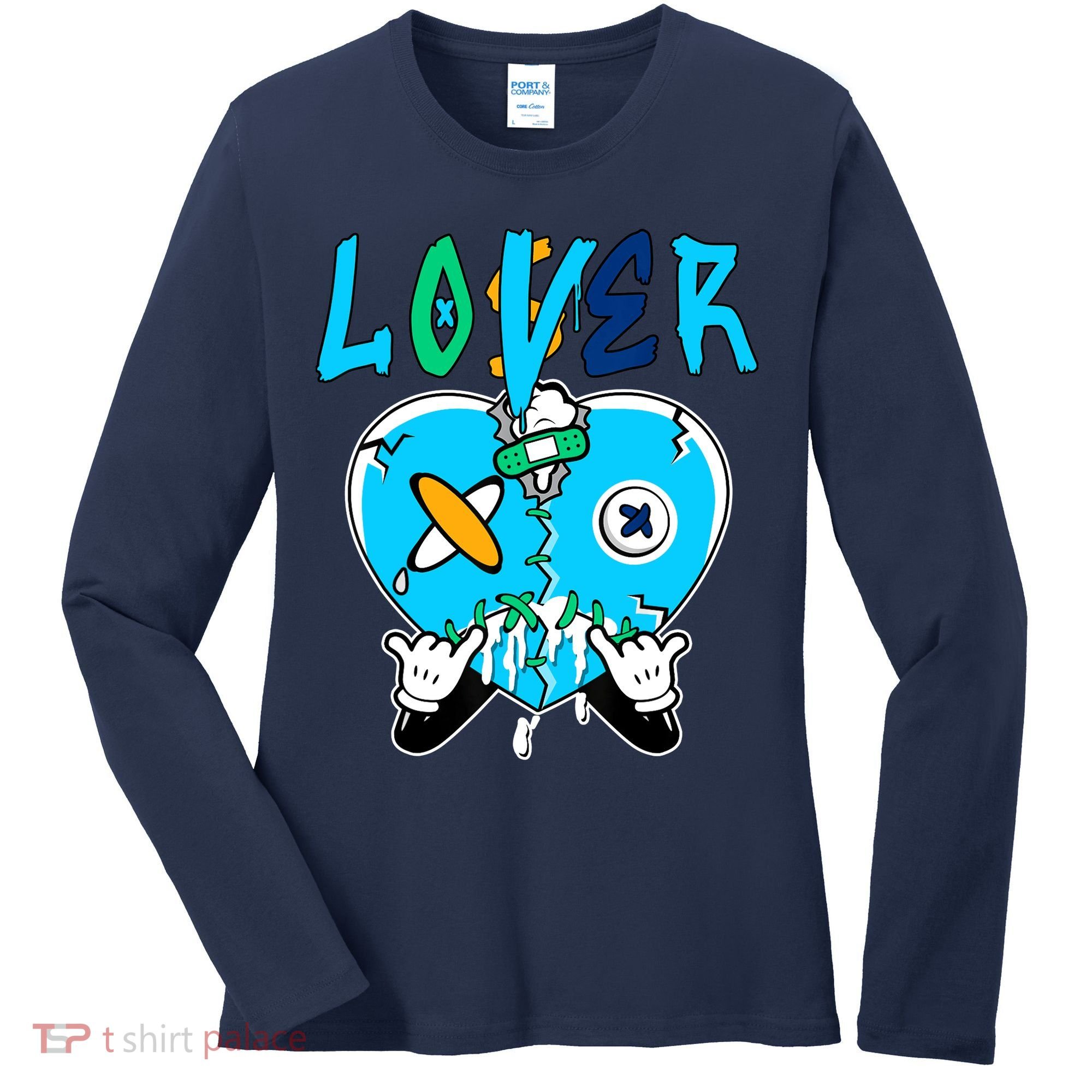 Loser Lover Drip Dunk Low GS Kyrie Tee Low GS Electric Algae Women's Long Sleeve Shirt