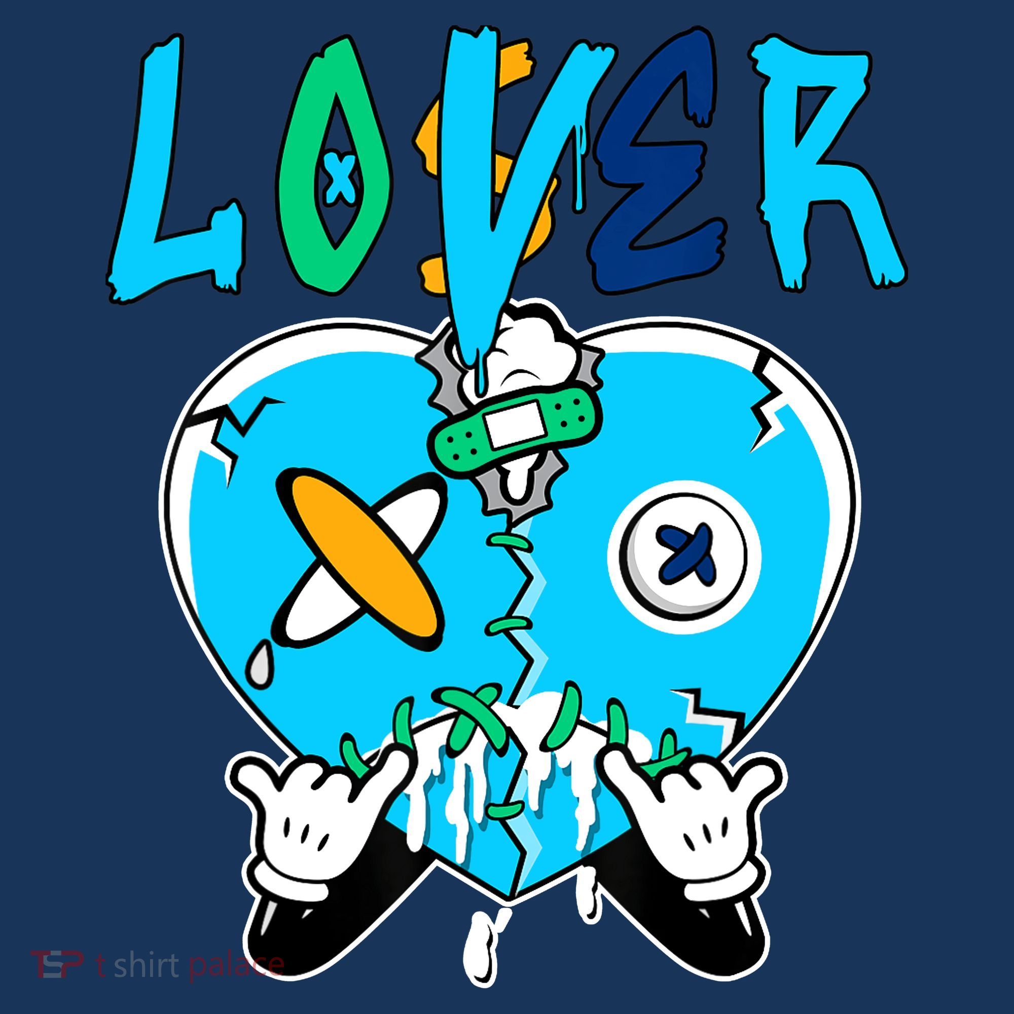 Loser Lover Drip Dunk Low GS Kyrie Tee Low GS Electric Algae Women's T-Shirt
