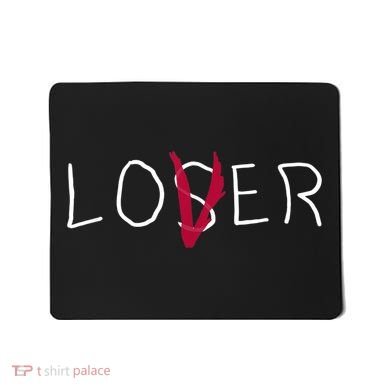 Loser Lover Dark Shirt Mousepad