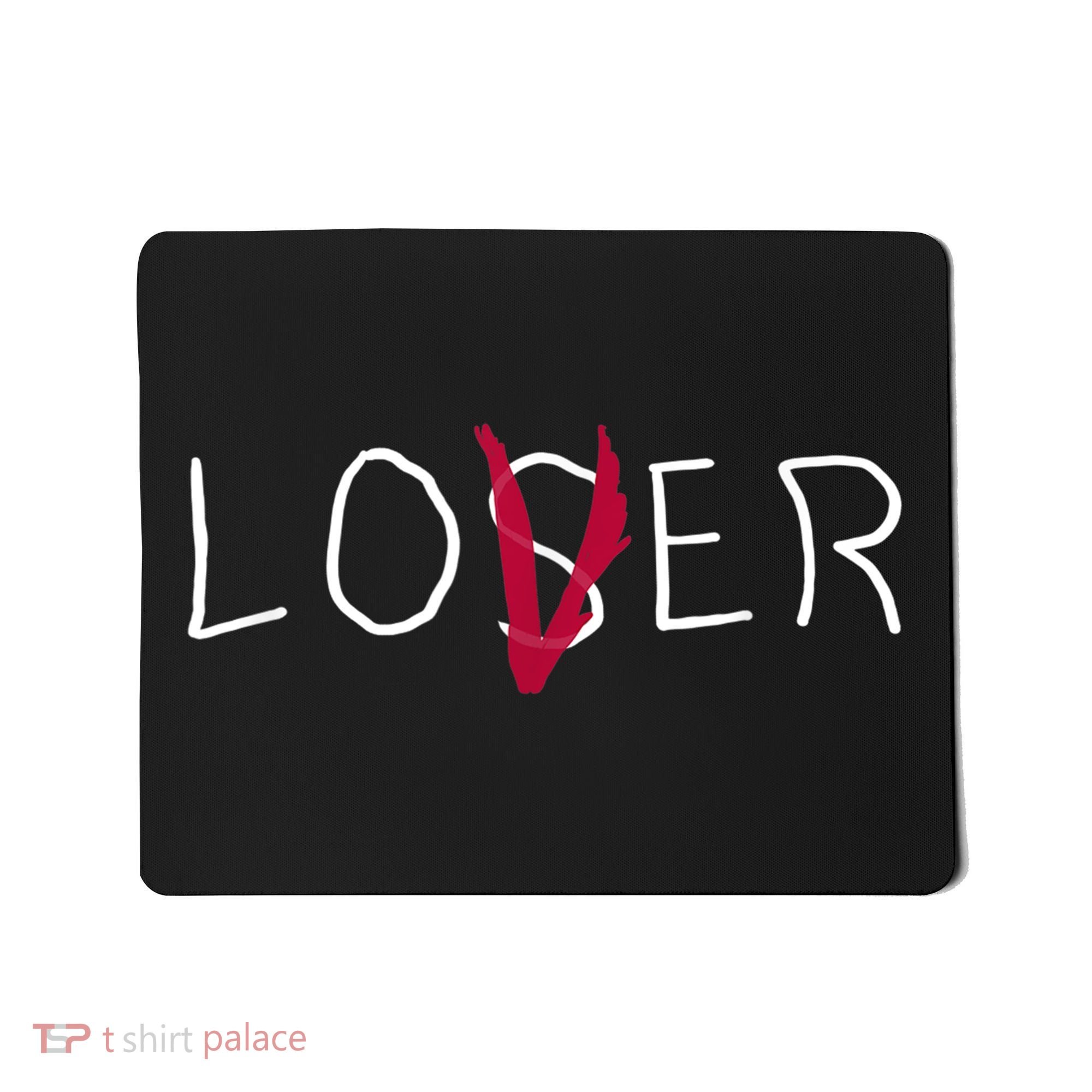 Loser Lover Dark Shirt Mousepad