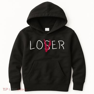 Loser Lover Dark Shirt Kids Hoodie