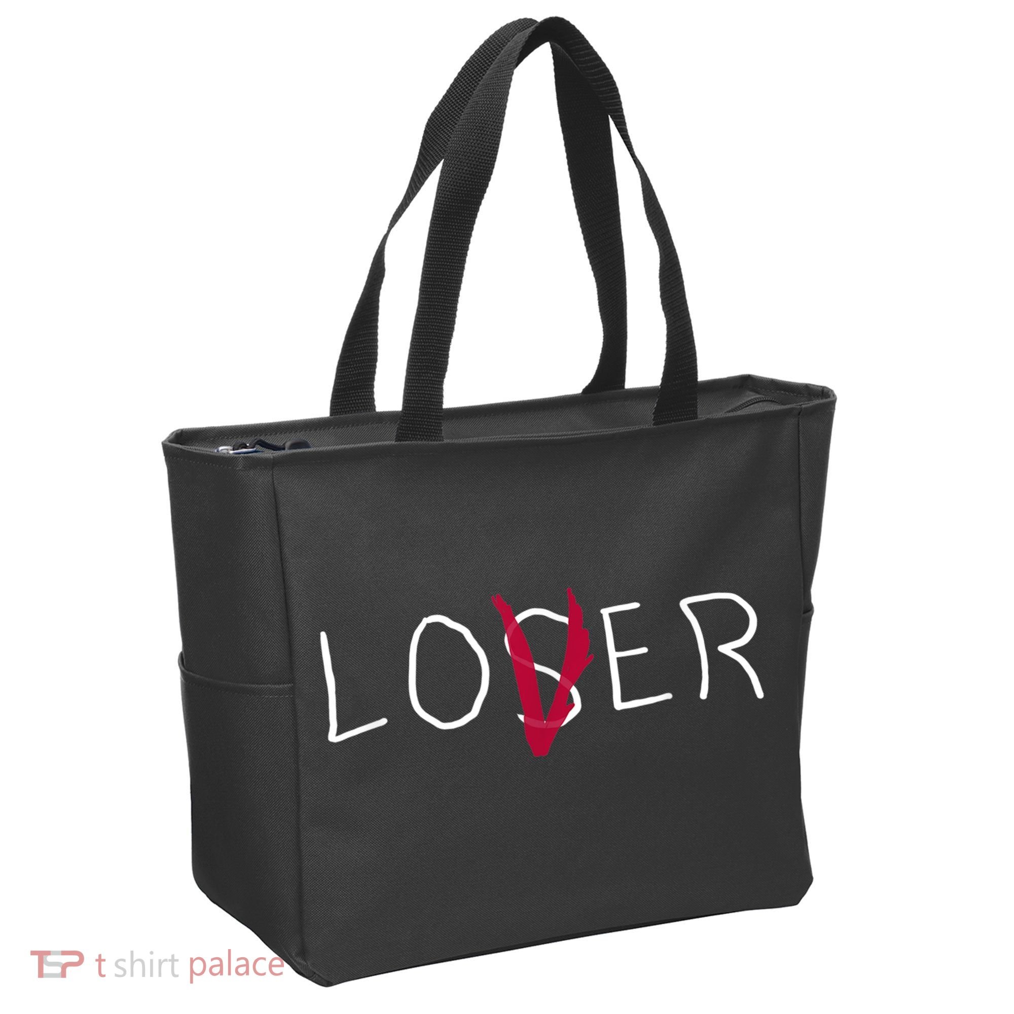 Loser Lover Dark Shirt Tote Bag