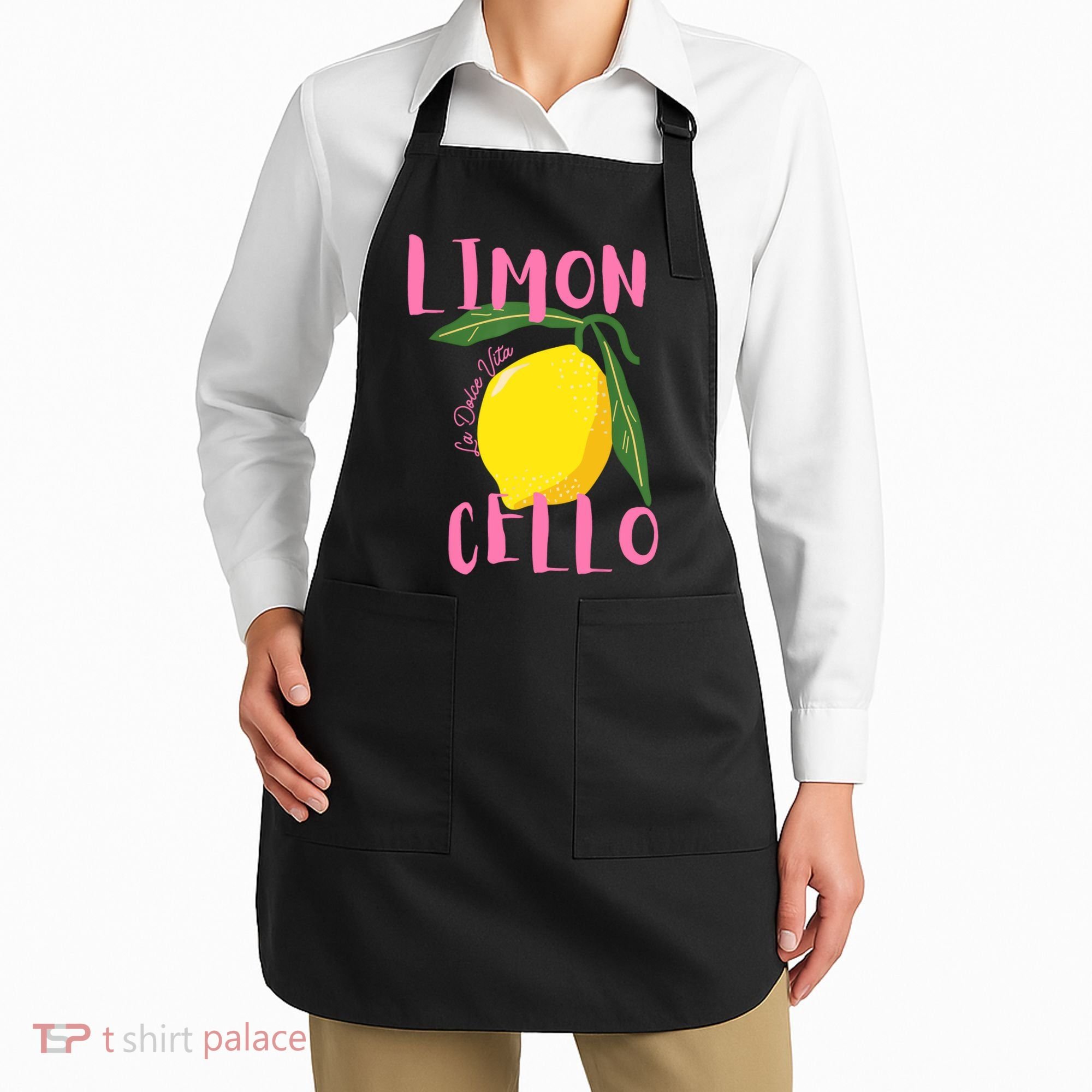 Limoncello La Dolce Vita Italian Lemon  Apron