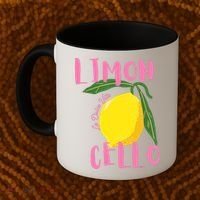 Limoncello La Dolce Vita Italian Lemon  Coffee Mug thumb 2