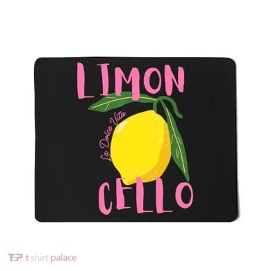 Limoncello La Dolce Vita Italian Lemon  Mousepad