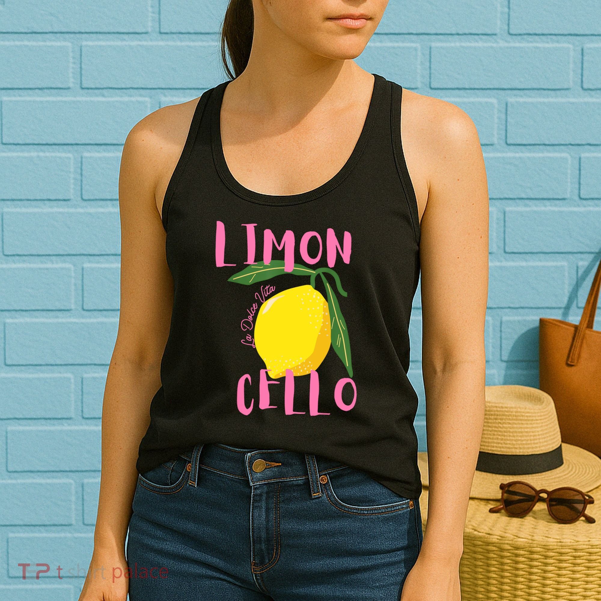 Limoncello La Dolce Vita Italian Lemon  Women's Tank Top