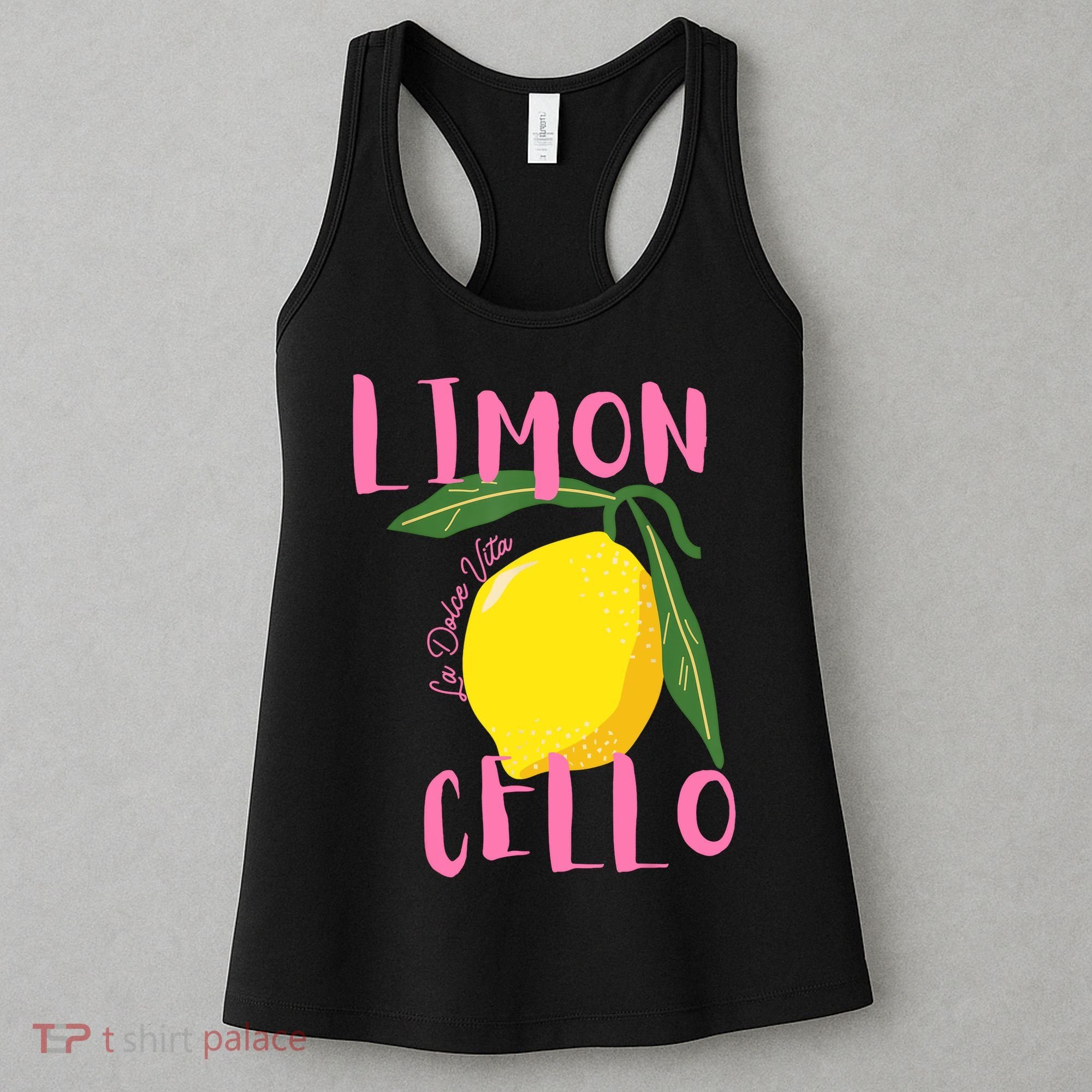 Limoncello La Dolce Vita Italian Lemon  Women's Tank Top