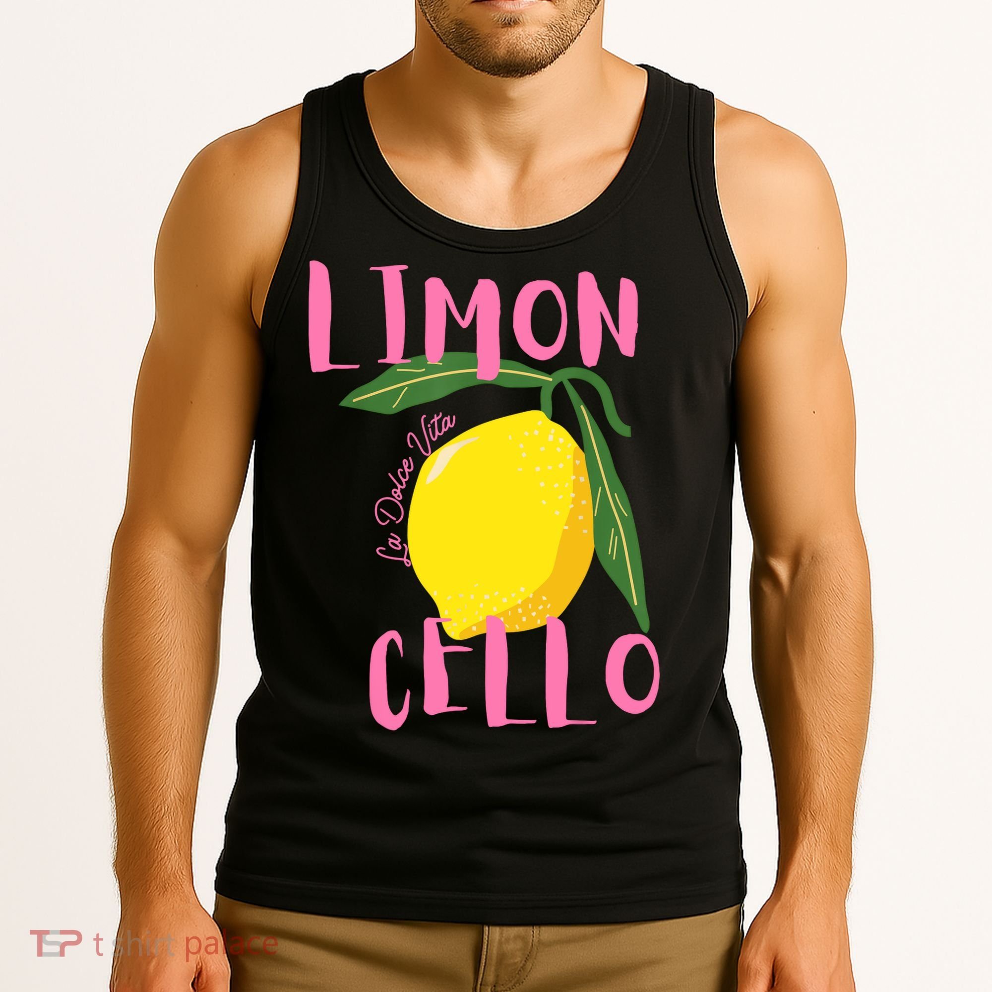 Limoncello La Dolce Vita Italian Lemon  Tank Top