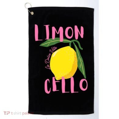 Limoncello La Dolce Vita Italian Lemon  Golf Towel
