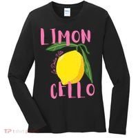 Limoncello La Dolce Vita Italian Lemon  Women's Long Sleeve Shirt thumb 0