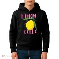 Limoncello La Dolce Vita Italian Lemon  Kids Hoodie thumb 4