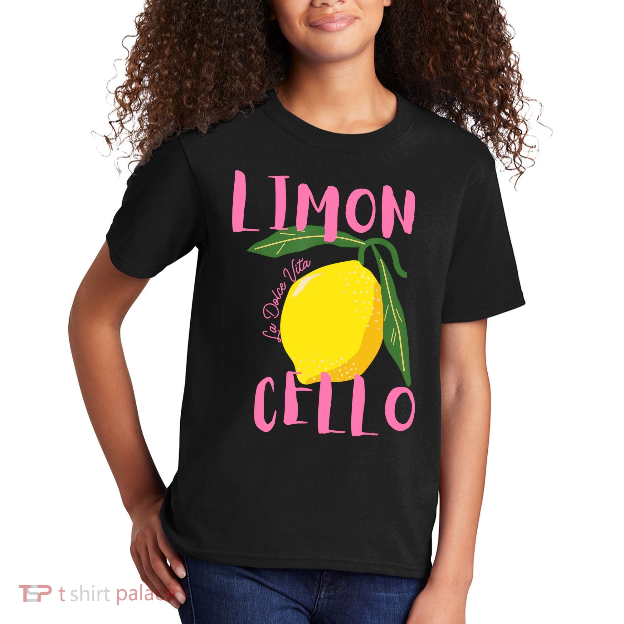 Limoncello La Dolce Vita Italian Lemon  Kids T-Shirt