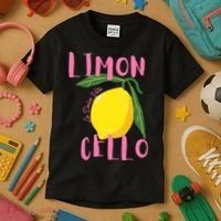 Limoncello La Dolce Vita Italian Lemon  Kids T-Shirt thumb 3