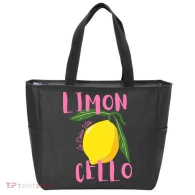 Limoncello La Dolce Vita Italian Lemon  Tote Bag