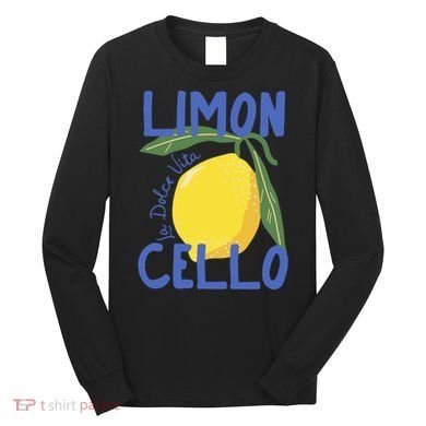 Limoncello La Dolce Vita Italy Long Sleeve Shirt