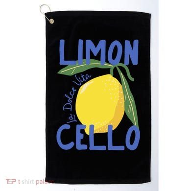 Limoncello La Dolce Vita Italy Golf Towel