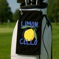 Limoncello La Dolce Vita Italy Golf Towel thumb 2