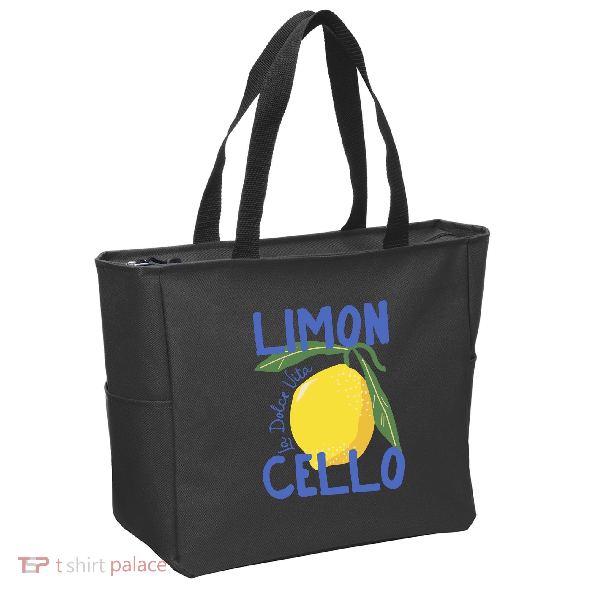 Limoncello La Dolce Vita Italy Tote Bag