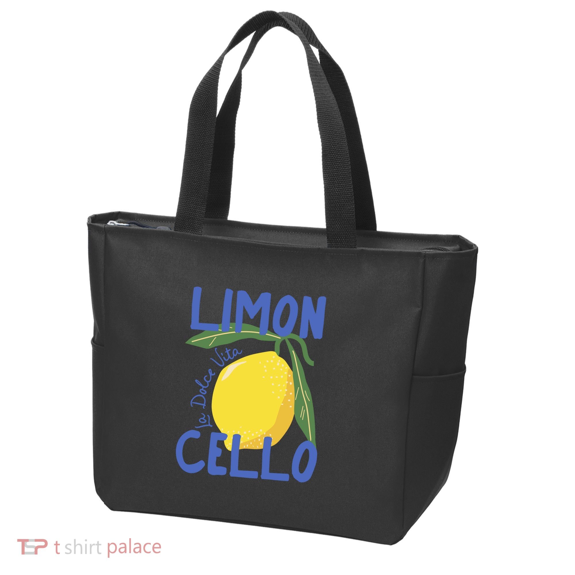 Limoncello La Dolce Vita Italy Tote Bag