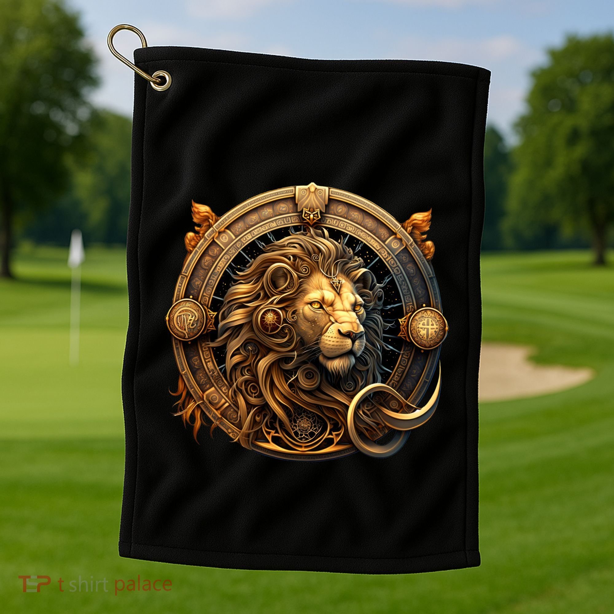 Leo Golf Towel